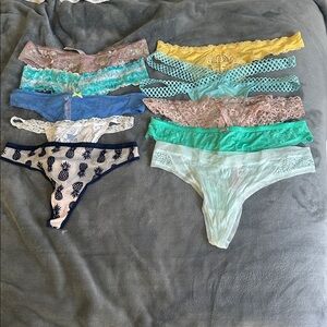 Victoria’s Secret Assorted Women's Lace and Patterned Panties
